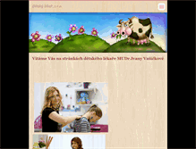 Tablet Screenshot of detske-ostrava.cz